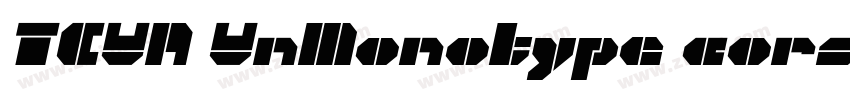TCVN VnMonotype cors字体转换